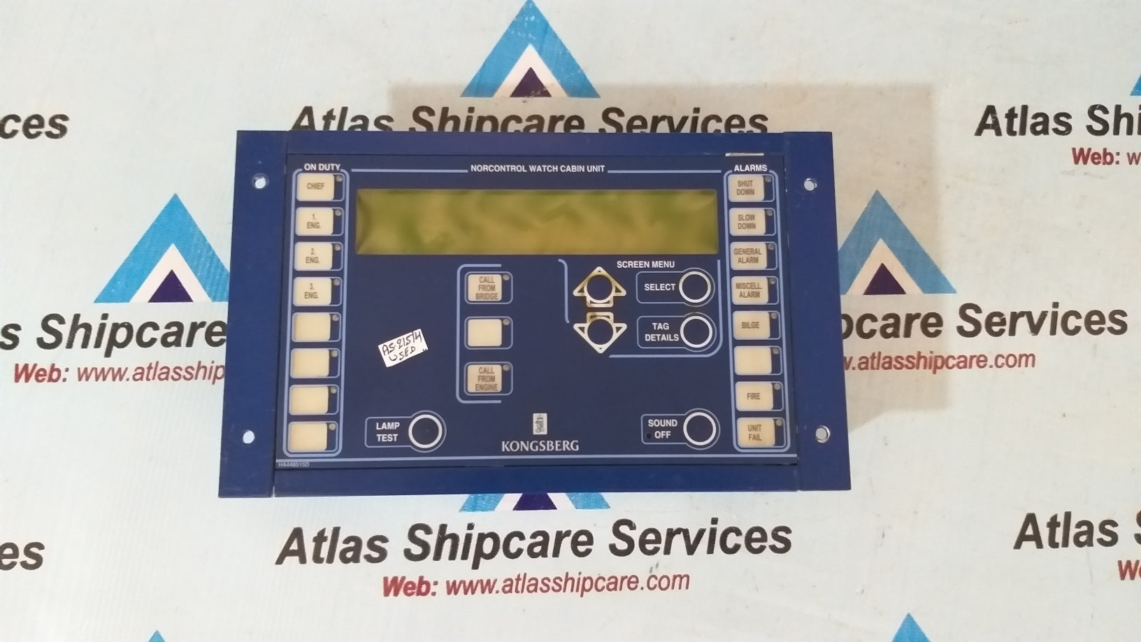 Kongsberg Norcontrol WCU Watch Cabin Unit 8100140